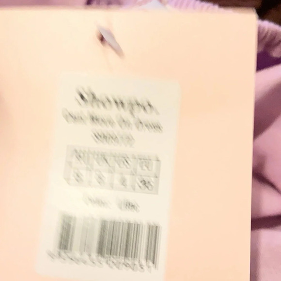 SHOWPO CANT MOVE ON OFF SHOULDER MINI DRESS IN LILAC LINEN LOOK Sz 4 NWT - Picture 4 of 5